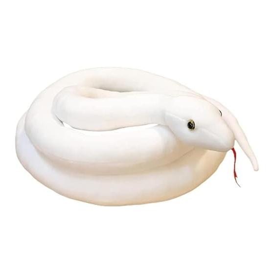 Giant Snake Plush Toy 100cm/160cm/200cm/300cm, Soft & Cuddly, Premium Simulation Animal, Home Decor, Unique Gift, Store Display, Perfect Present