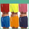 Pantaloncini da nuoto e palestra da uomo resistenti con elastico in vita e coulisse regolabile
