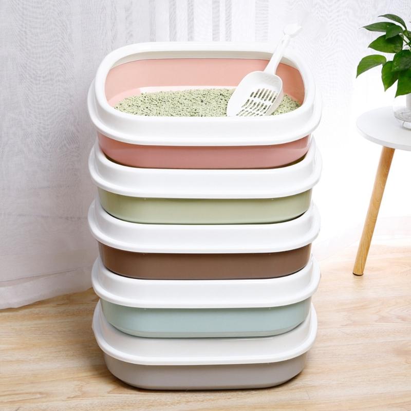Ventilated Odor Control Litters Box Leakproof Durability Cats Potty Bag for Easyly Cleaning Durability