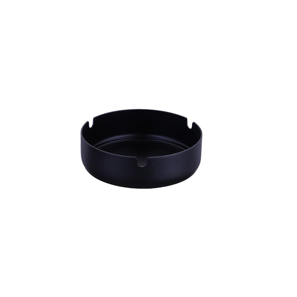 Stainless Steel High Temperature Resistant Drop Resistant Round Design Ashtray