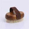 Natural Wood Bristle Bath Brush – Soft Wet Dry Body SPA Massager, Household Practical Skin Exfoliating Brush for Body Cleaning,