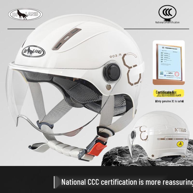 Lishi Unisex Electric Scooter Half Helmet
