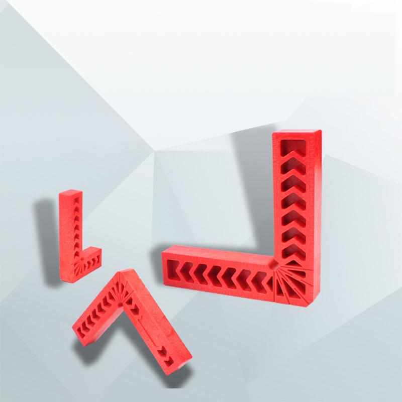 Woodworking Right Angle Ruler Locator Positioning Block Fixed Clamp Measuring Tool