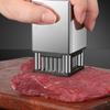 Meat Tenderizer Stainless Steel Double Sided Ergonomic Versatile Sharp Needle Blades Tenderizer Tool for Baking Cooking