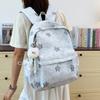 School Bag New Harajuku-style Casual Women's College Backpack, Backpack for Junior High and Elementary School Students, Large Capacity