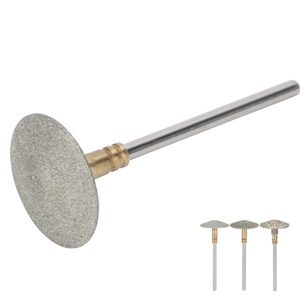 Stainless Steel Pedicure Nail Drill Bit Dead Skin Removal Toe Nail Polishing Grinding 
