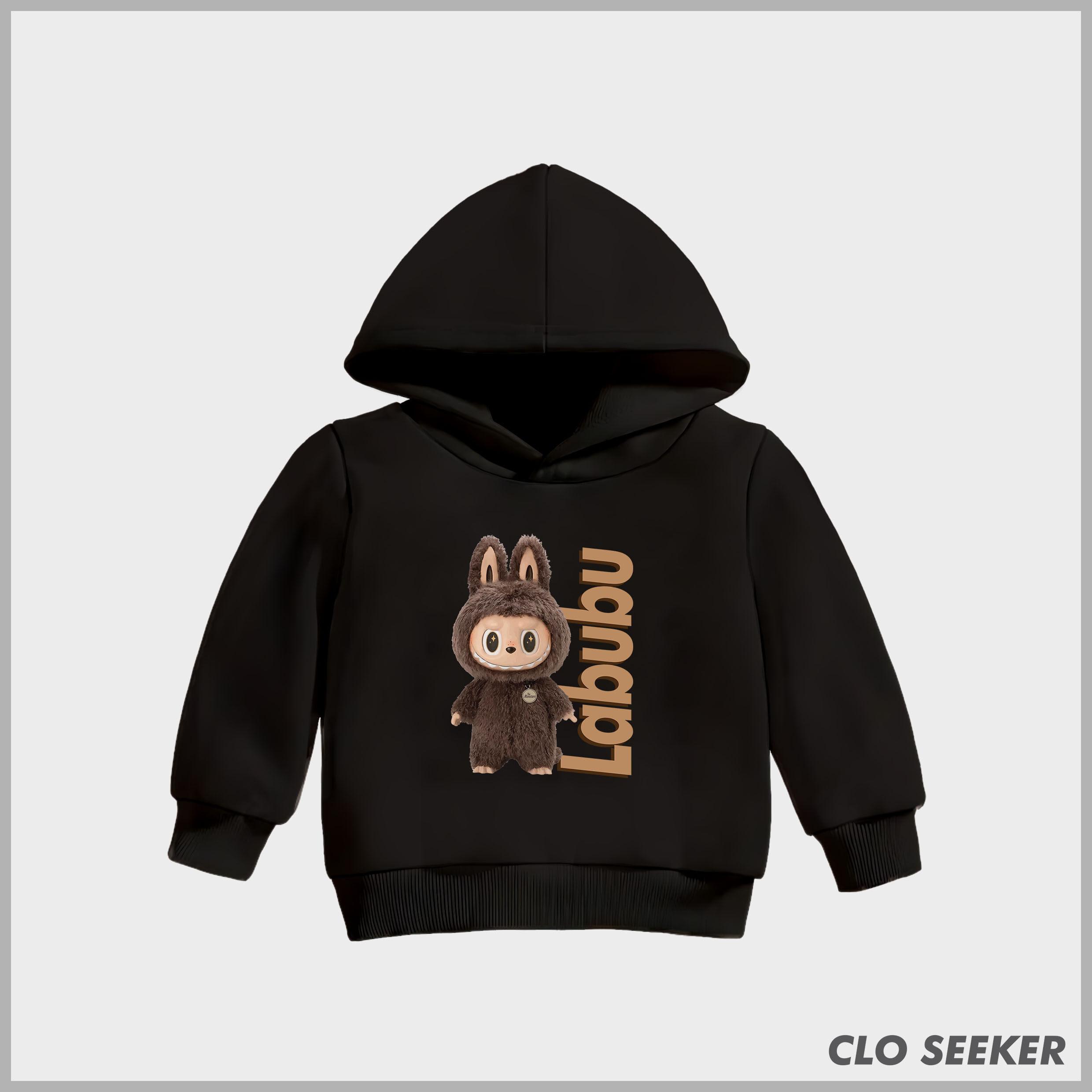 

Толстовки с капюшоном для мальчиков и девочек с принтом узора LABUBU 110