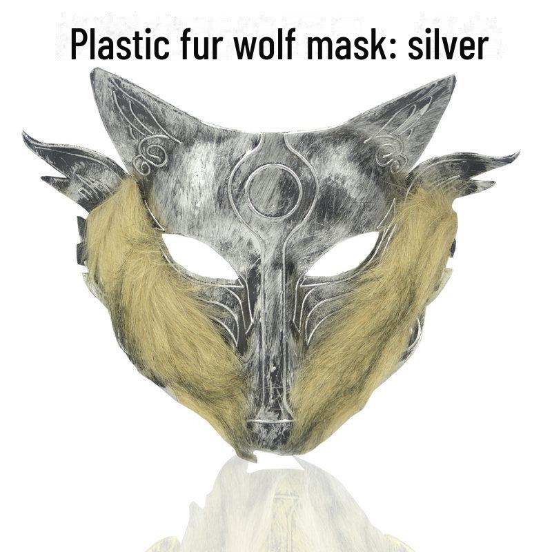 Evil Wolf Halloween Mask - Adult Werewolf Headgear & Child-Friendly Design
