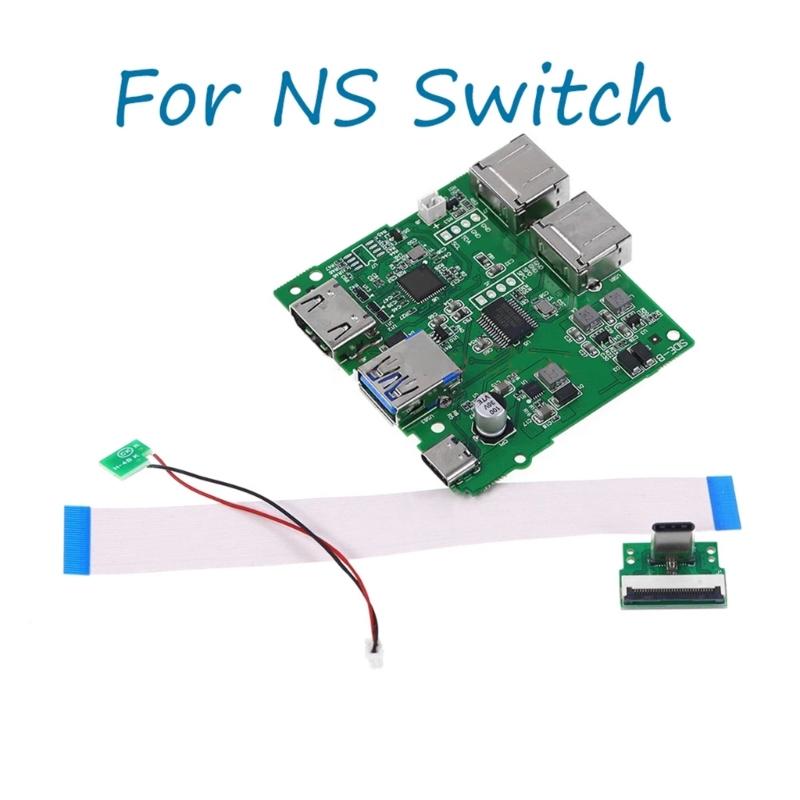 HDMI-compatible Port Socket Connector Motherboards for Output Charging Board Docking Base Board Set