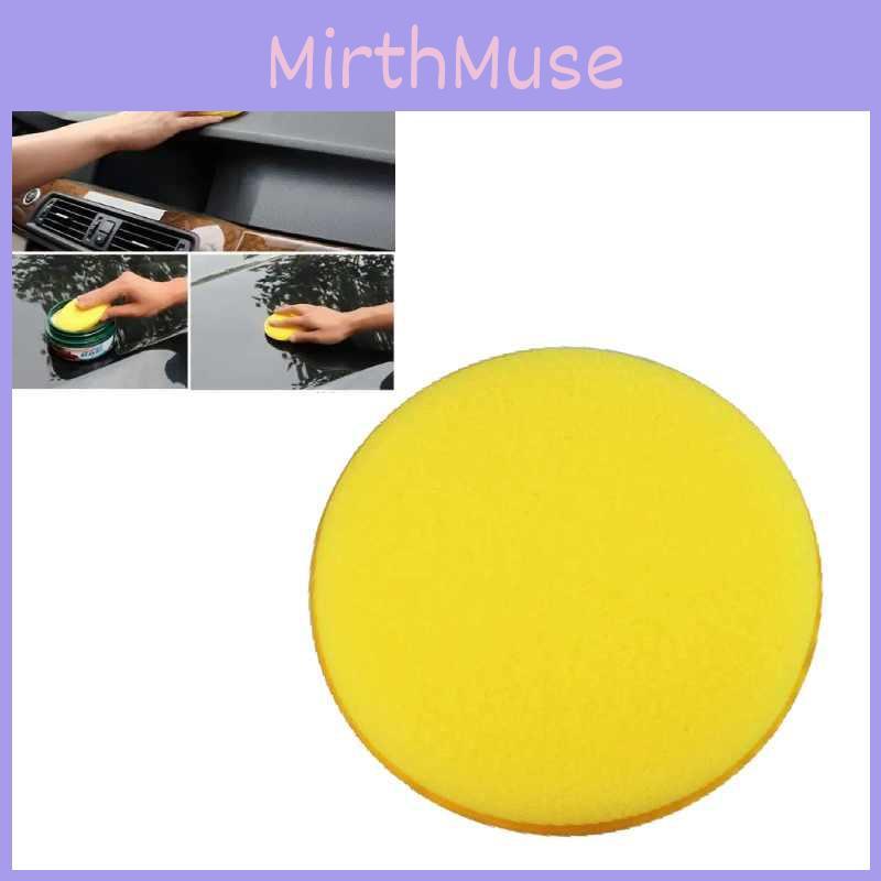 Waxing Cars Yellow Sponge Polishing Sponges Car Washing Tool Solid Durable Color