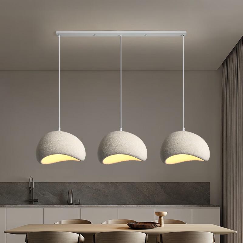Wabi-sabi Style Three-Head Pendant Light