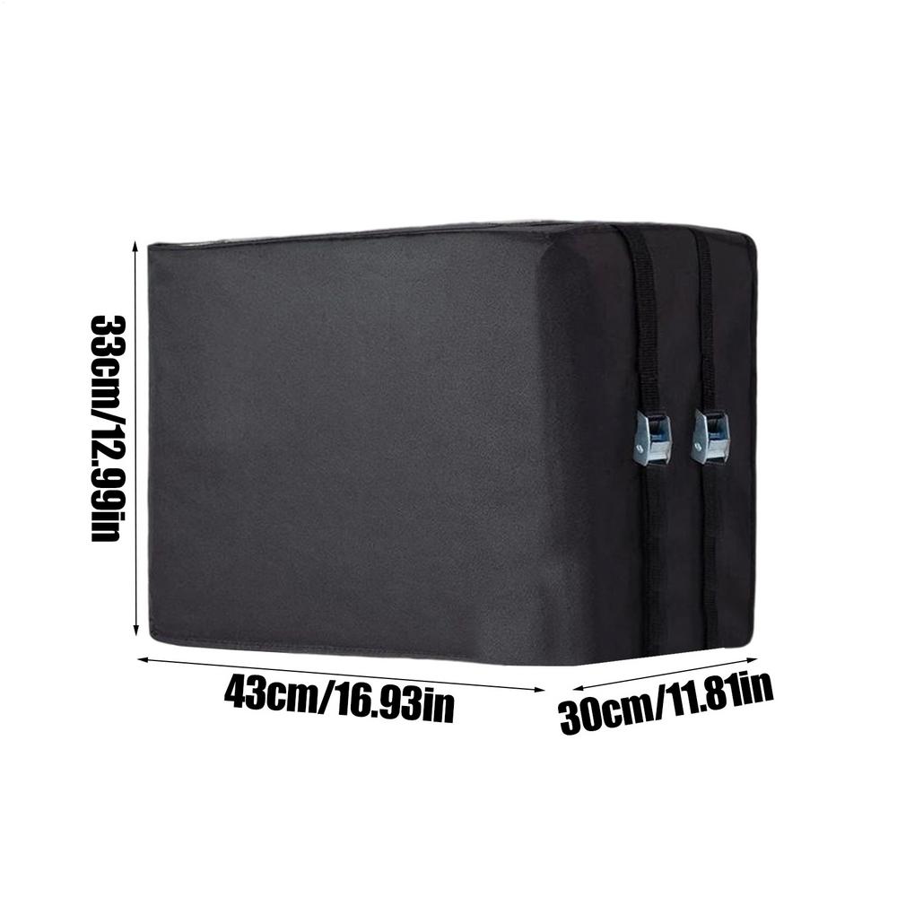 

Air Conditioner Cover Winter Outdoor AC Cover Waterproof With Adjustable Buckles Insulated Protector Barrier For Condenser