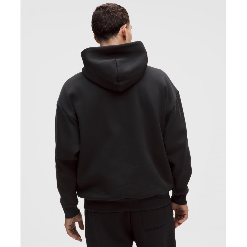 Lullulemon Men'S Big Cozy Pullover Hoodie Blk