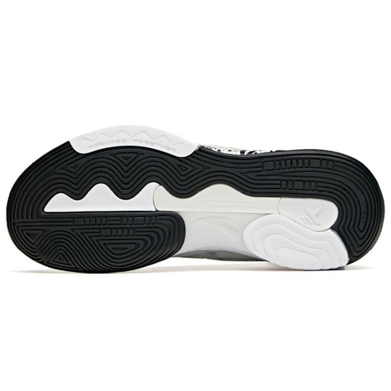 Anta Men KT6 Klay Thompson Low-top Basketball Shoes White Black 112121102-5