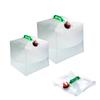 1PC PE Folding Water Bag Telescopic Bucket Food Grade Outdoor Portable Emergency Storage Kettle Car Camping 3L