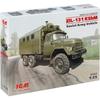 ICM 1/35 Sovětský velitelský vůz ZiL-131 KShM Plastiková stavebnice (Nelakované)