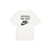 Nike Sportswear As U Nsw Tee M90 Oc Remix Fashion Simple Round Neck Pullover Solid Color Short Sleeve T-Shirt Men Tops White HJ0775100