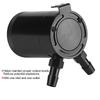 Racing Universal 2 Port Oil Catch Can Universal Aluminum Alloy Air Oil Separator