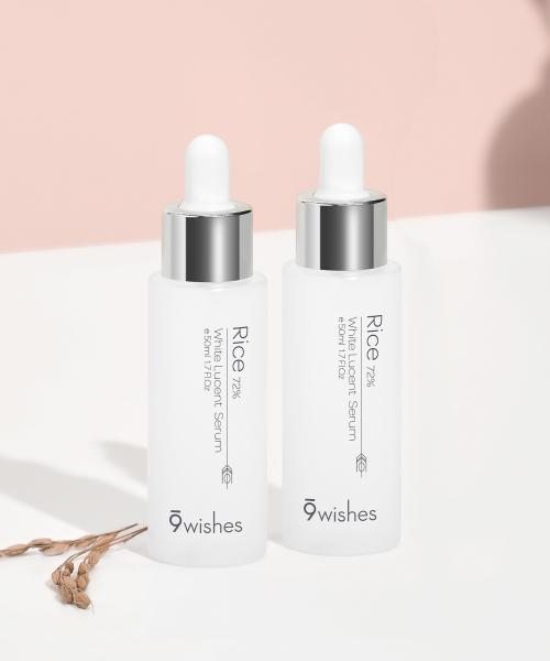 Nine Wishes [Whitening/2PACK] Rice 72 Serum 50ml+50ml NONE