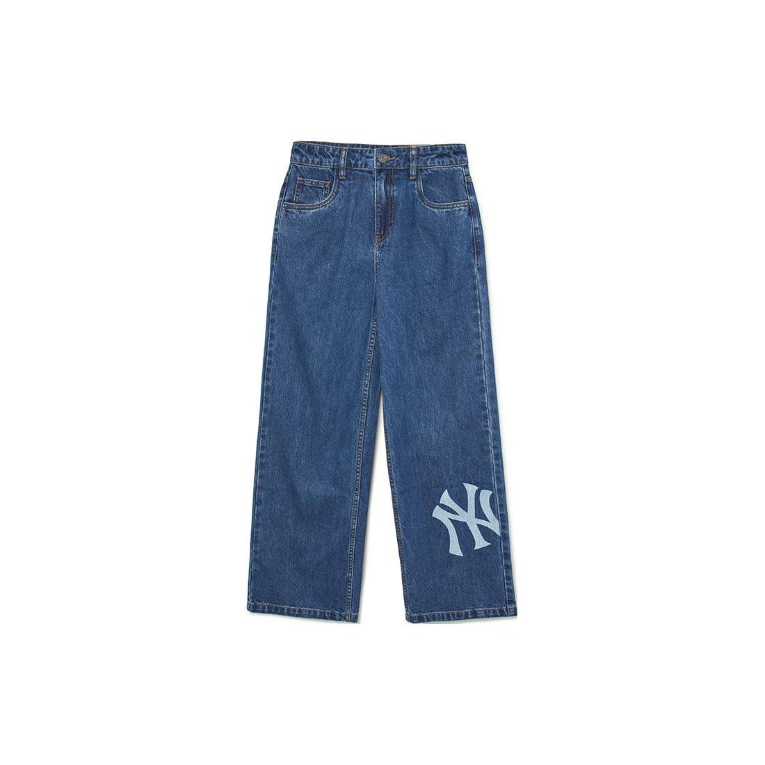 

New MLB New York Yankees Jeans Women s Blue 3FDPB0434-50INS XS
