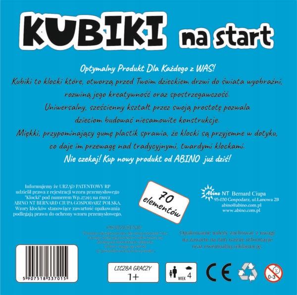 KUBIKI NA START - KLOCKI 7015