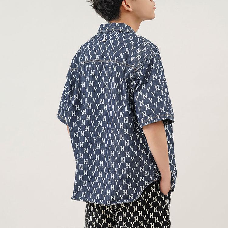 New MLB New York Yankees Shirt Unisex Blue 3ADRMN123-50BLS