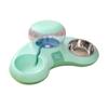 Non-slip Base Pet Dogs Cat Bowls Automatic Water Dispenser Slow Feeding Water Bowl for Feeding Puppies Indoor Food Dish
