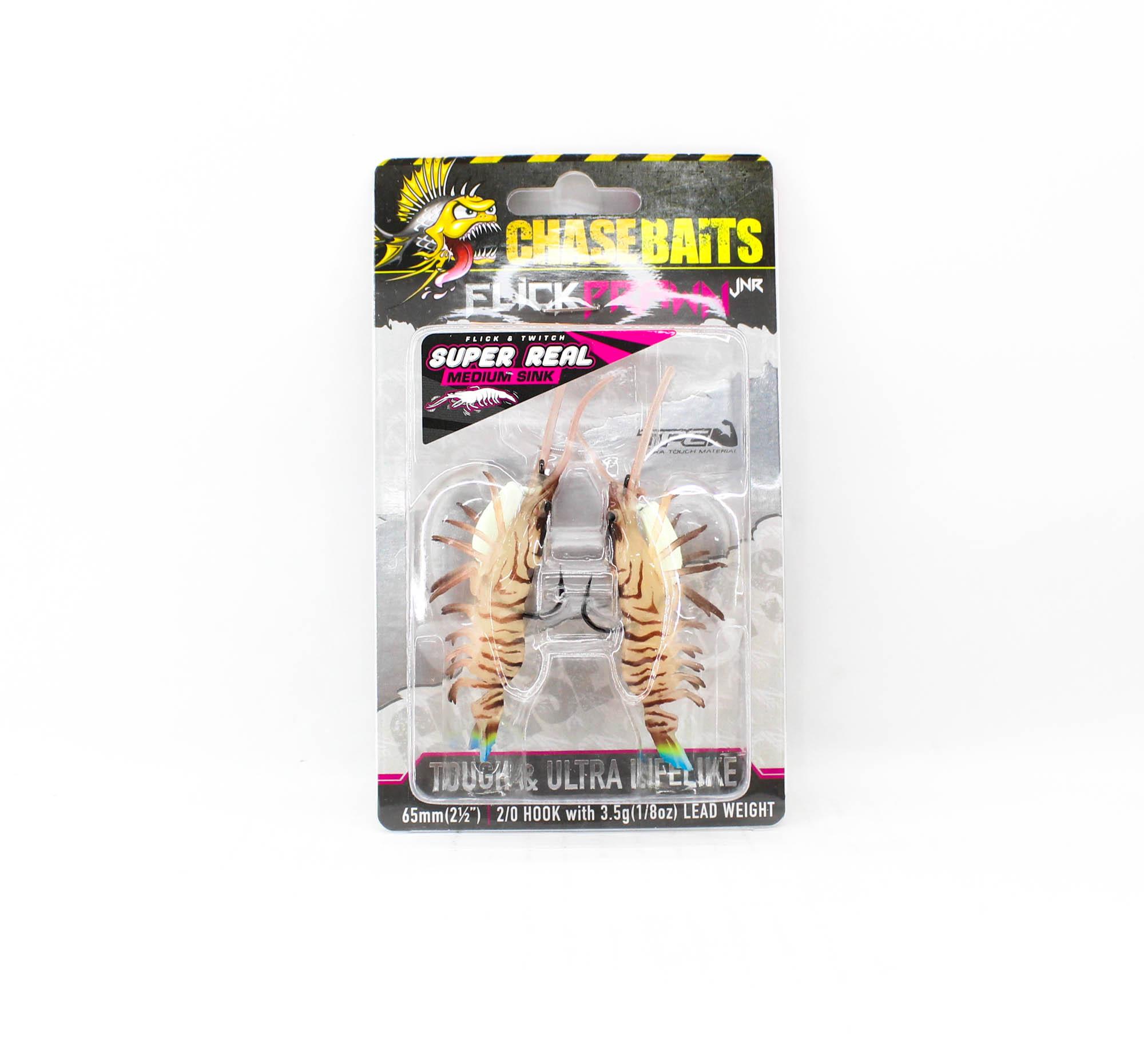 

Chasebaits Flick Prawn 65 mm 3.5 grams Sinking Lure 2/pack 02 (0015)
