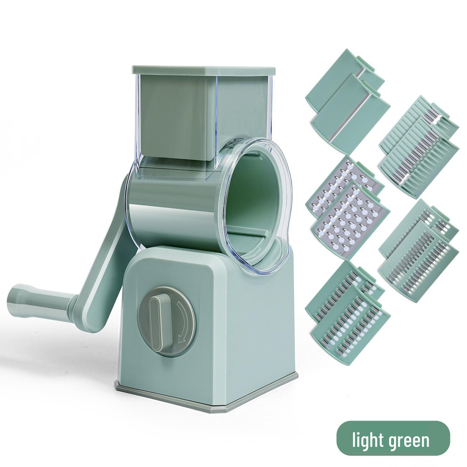 Multifunctional Hand-Cranked Vegetable Slicer and Shredder