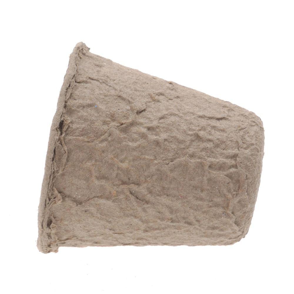 10Pcs Seed Tray Planting Seed Nursery Cup Environmental Protection Round Peat Pot