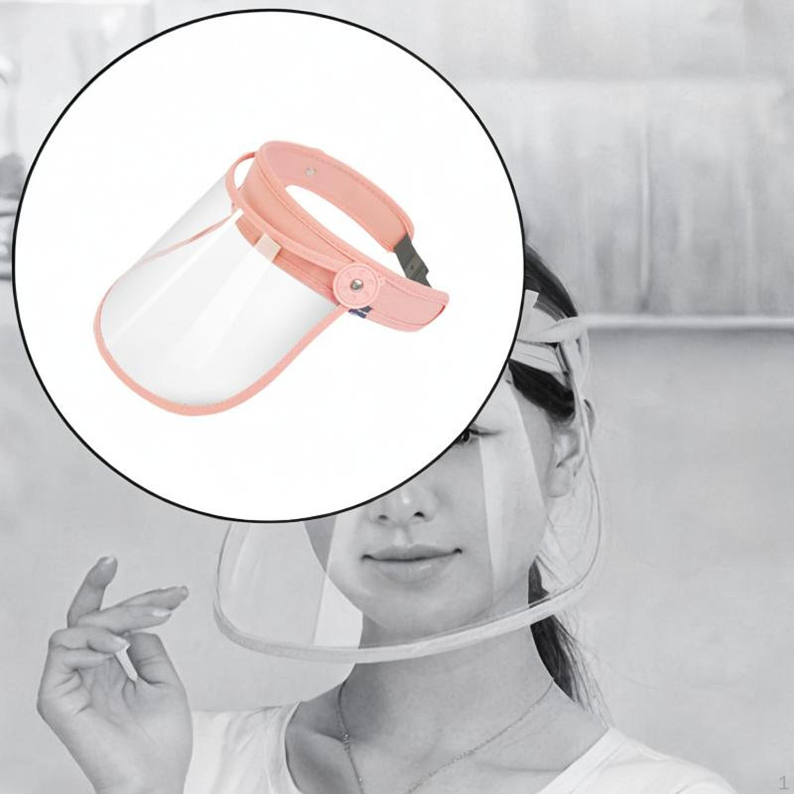 

Прозорий козирок Захисний екран для обличчя Головний убір Протиударний Дорослий Захист від бризок Повний захисний екран для