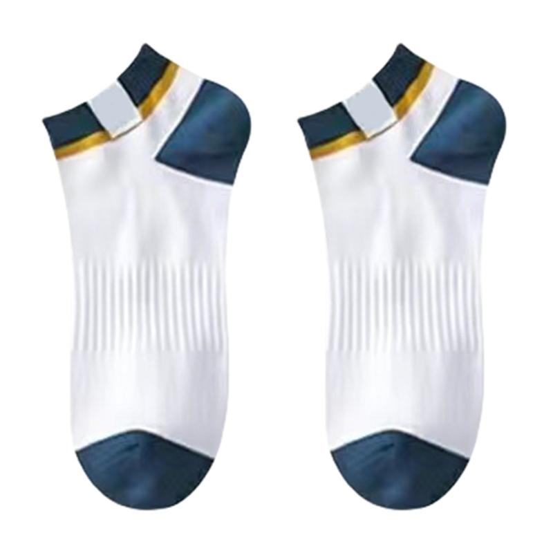 Casual Crew Socks for Women and Men Dress Socks,Moisture Wicking High Ankle Socks Cotton Boot Socks Athletic Socks белый