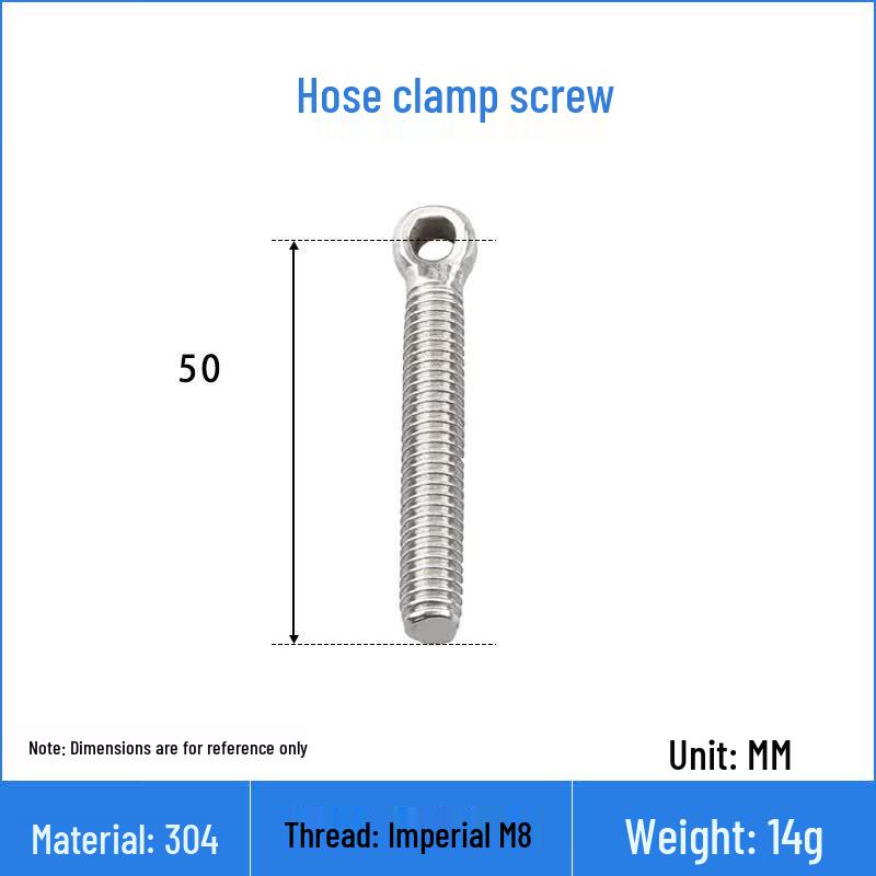 304 Stainless Steel Sanitary Clamp Fasteners