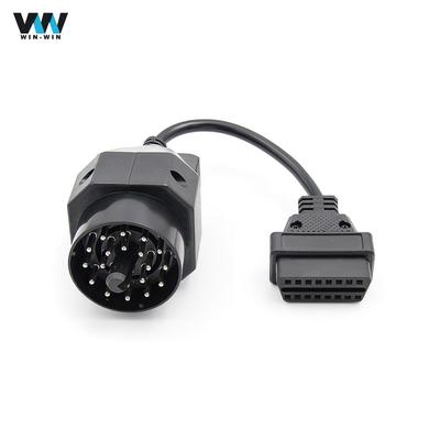 Cavo diagnostico BMW Connettore da 20 pin a 16 pin Cavo OBD OBD2 Adattatore di estensione da 20 pin a 16 pin per cavo BMW vecchia auto
