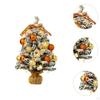 Arbre de Noël Artificiel Mini pour Dessus de Bureau
