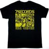 Vtg 7 SECONDS Band Short Sleeve Cotton Black S-5XL Unisex Shirt SE200 Unisex T-Shirt