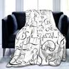 soft and comfortable flannel cat blanket, warm and lightweight cat blanket as a gift for cat enthusiasts