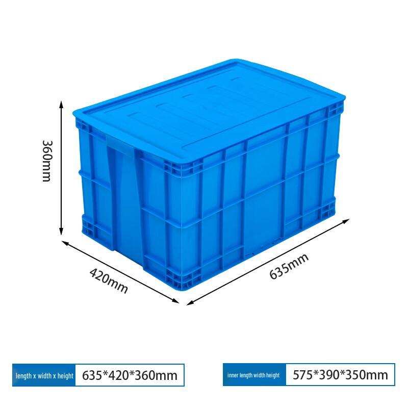 Yuzhenhu Heavy-Duty Plastic Storage & Turnover Box