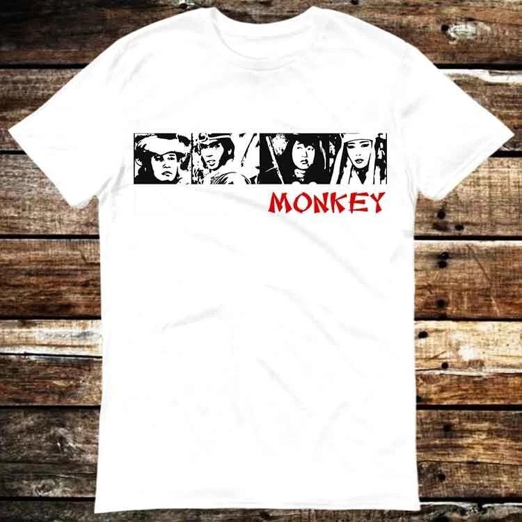 Monkey Magic Japanese Collage TV Show T Shirt 6337 L