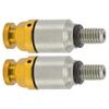2pcs M5x0.8 Aluminium Alloy Fork Air Bleeder Pressure Relief Valve Replacement for CRF150R CR125R
