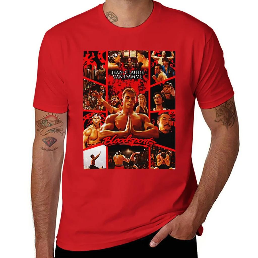 BLOODSPORT alternative movie poster T-Shirt cute clothes Blouse sublime big and tall t shirts for