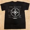 The Mission Aura Album Och Signatur T-shirt Full Storlek S 5xl