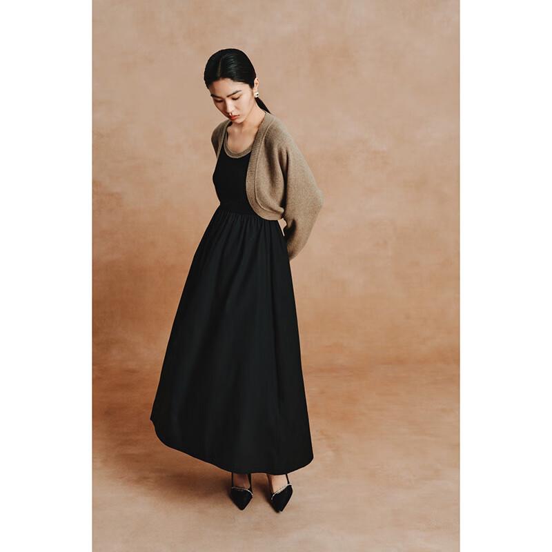 Gejin Women's A-Line Solid Sleeveless Dress