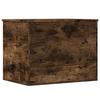 VidaXL Boîte de rangement chêne fumé 60x42x46 cm bois d'ingénierie 840657