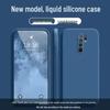 Xiaomi POCO M2 Plain Color Silicone Case with Full Coverage Drop Protection