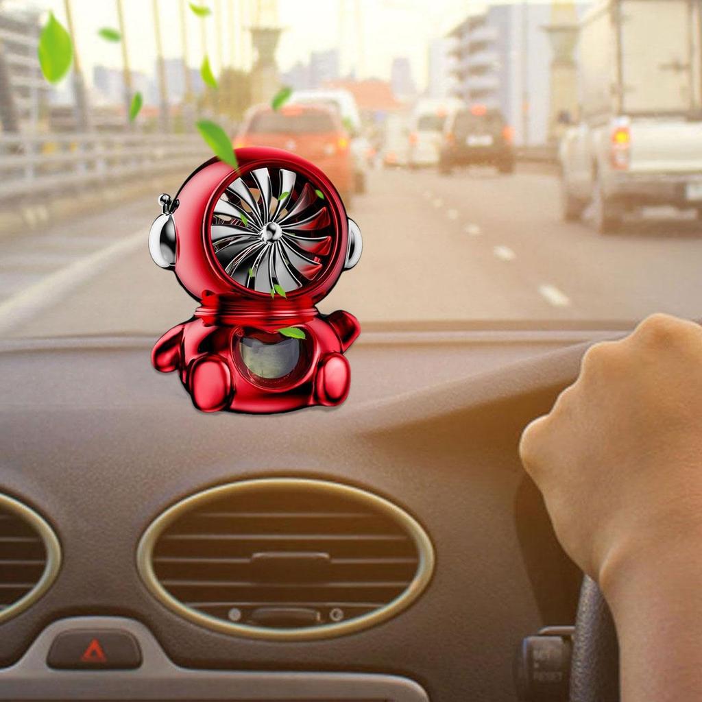 Liepvery Car Robot, Solar Car Aromatherapy , Solar Powered Rotary Car