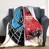 Custom Name Deadpool Wolverine blanket for Couch & Bed, Plush Cozy Fuzzy Blanket Super Soft & Warm Blankets for Fall and Winter. 090823