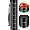 Moisture Proof Travel Pill Organizer Waterproof Daily Pill Box Portable Pill Case  Travel