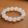 7A Natural Red Agate Bracelet for Girls - Year of the Rat, Simple & Versatile High Ice Red Chalcedony