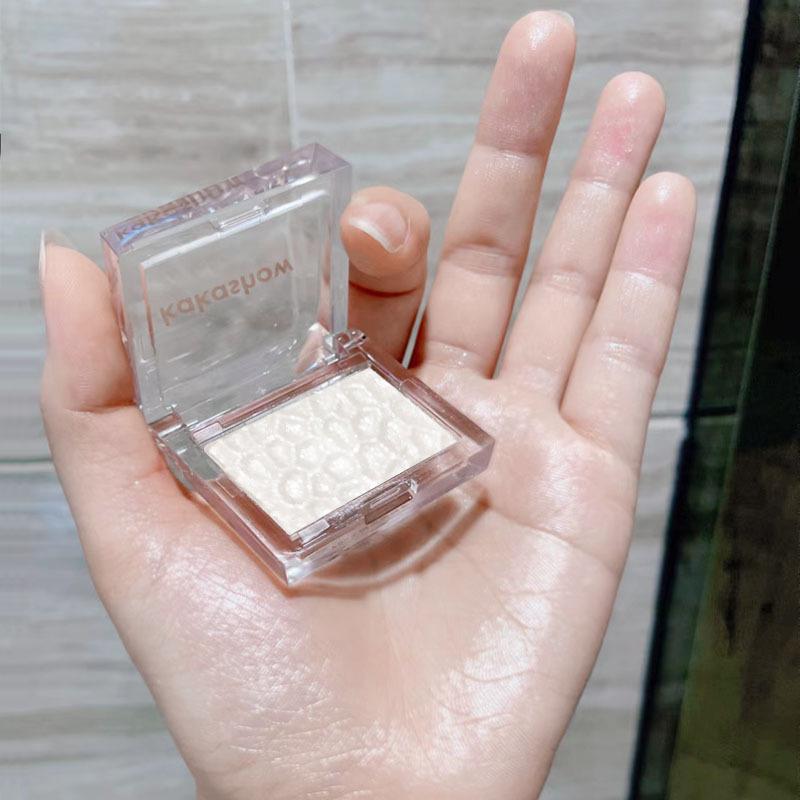 Ice Crystal Highlighter Highlighter Pearlescent Face Eye Highlighting Mashed Potato Burst Glitter Finishing Palette